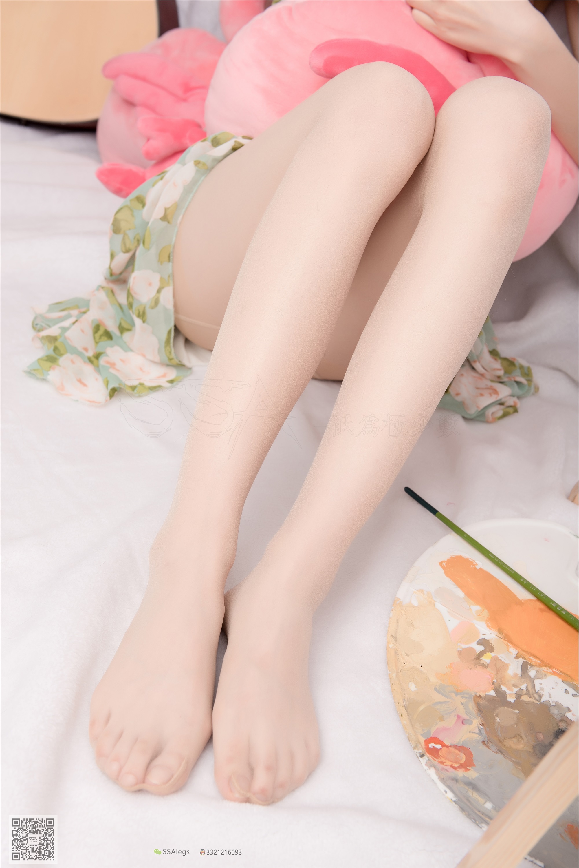 SSA丝社 NO.022 琪琪 化身灵魂画师肉丝美足特写